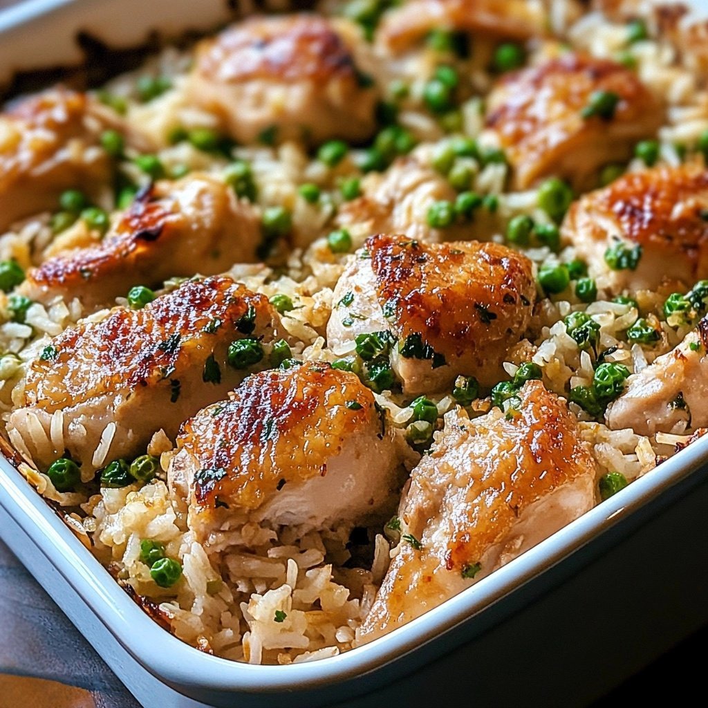 Oven Baked Chicken Rice: Easy & Delicious Recipe