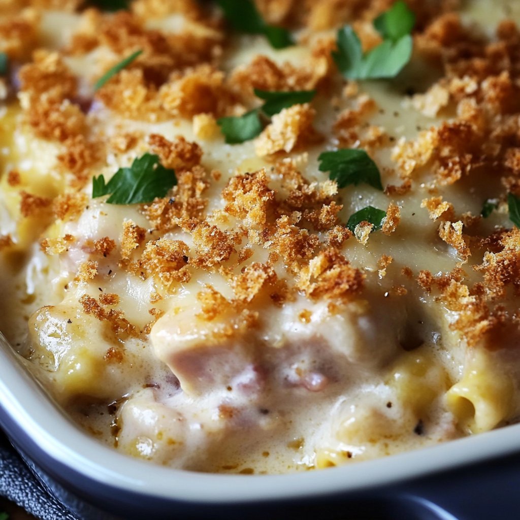 Chicken Cordon Bleu Casserole Recipe