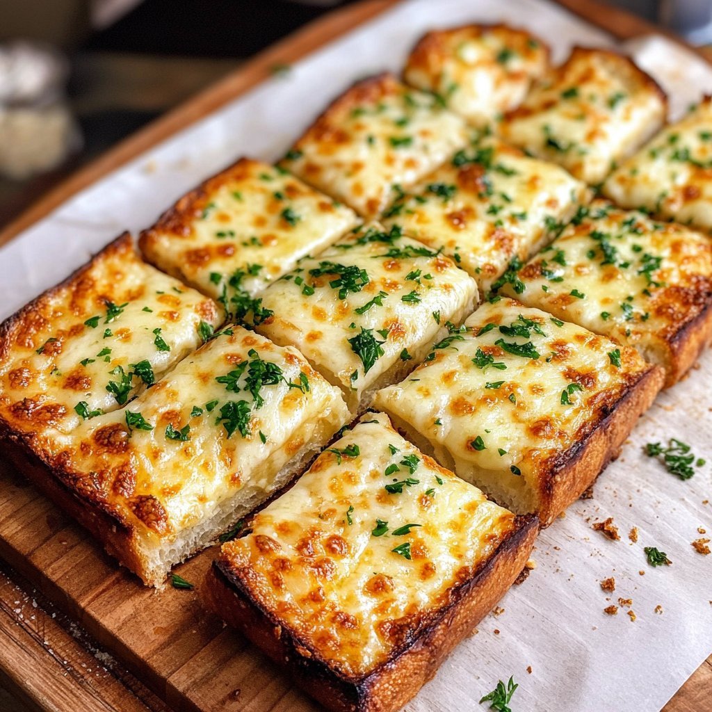 Cheesy Garlic Bread Recipe: Delicious & Easy to Make