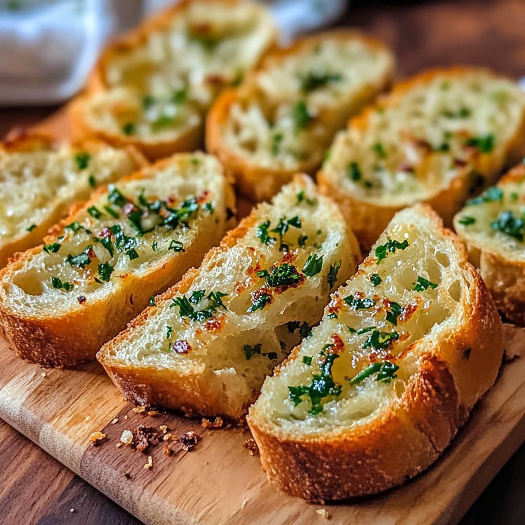 Easy Homemade Garlic Bread with Sliced Bread Recipe