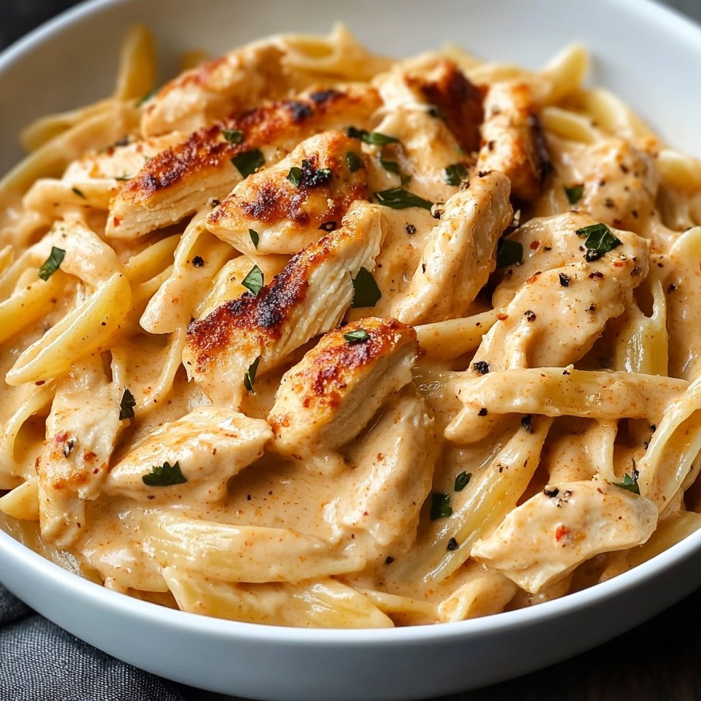 Creamy Cajun Chicken Pasta