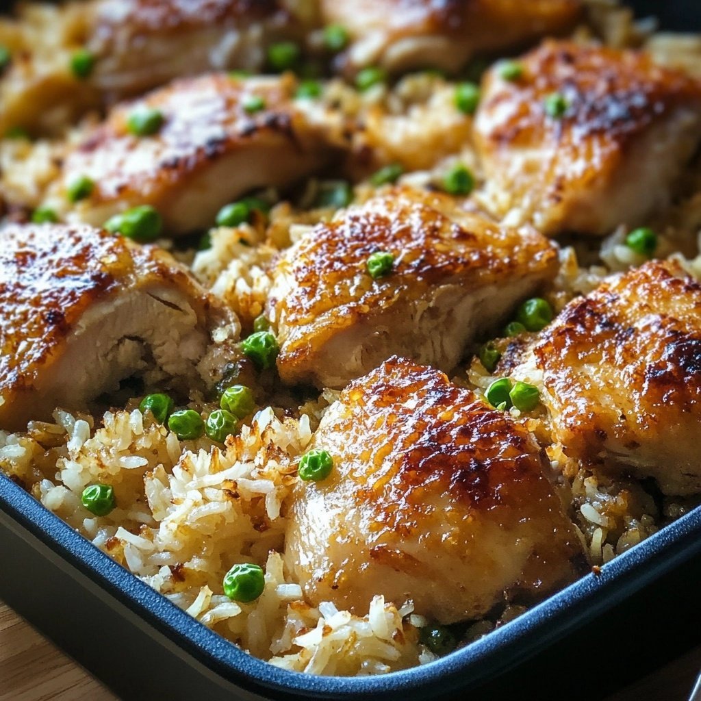 Oven Baked Chicken Rice: Easy & Delicious Recipe