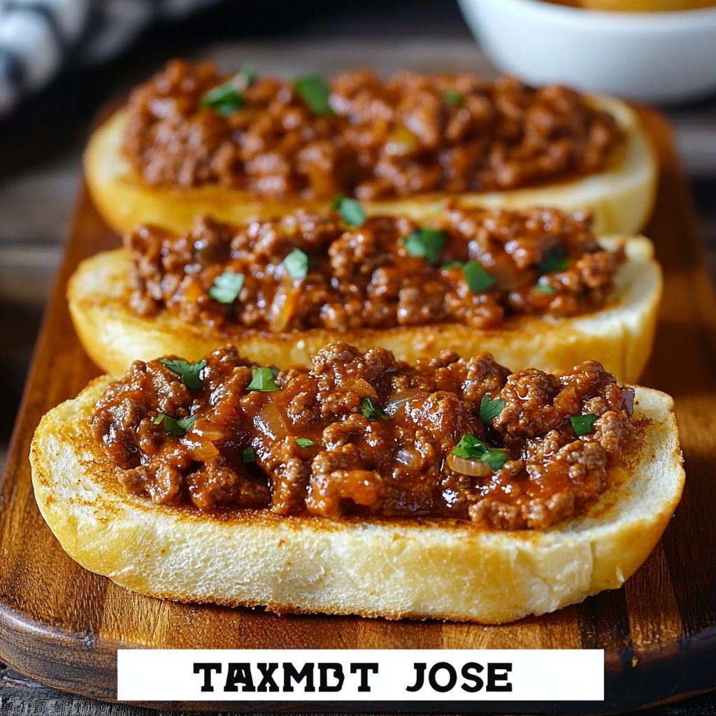 Texas Toast Sloppy Joes Recipe: A Tasty Twist