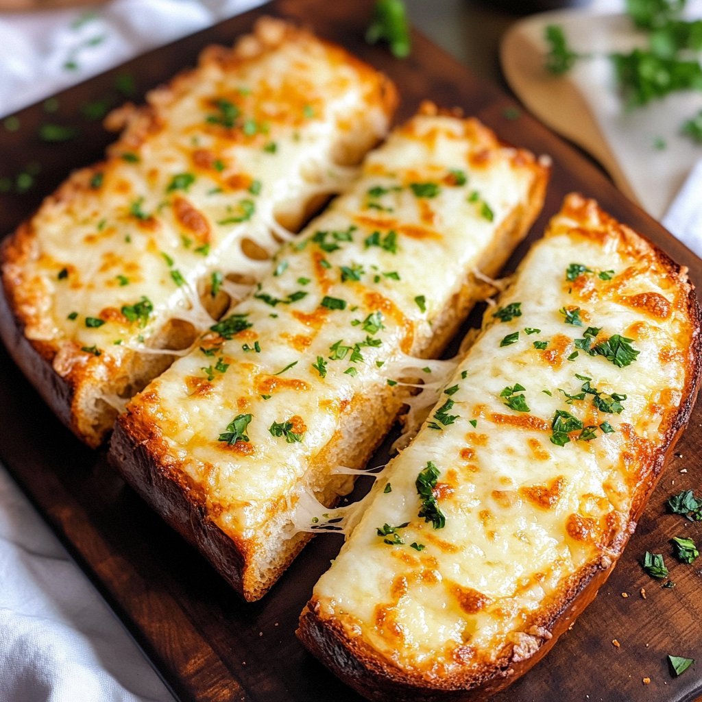 Cheesy Garlic Bread Recipe: Delicious & Easy to Make