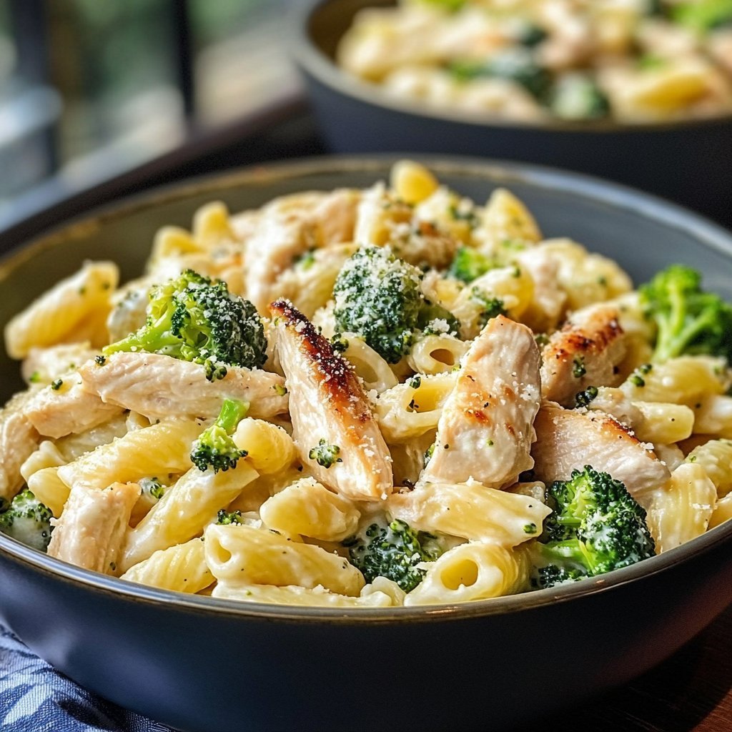 Creamy Chicken and Broccoli Pasta: Family Favorite Recipe