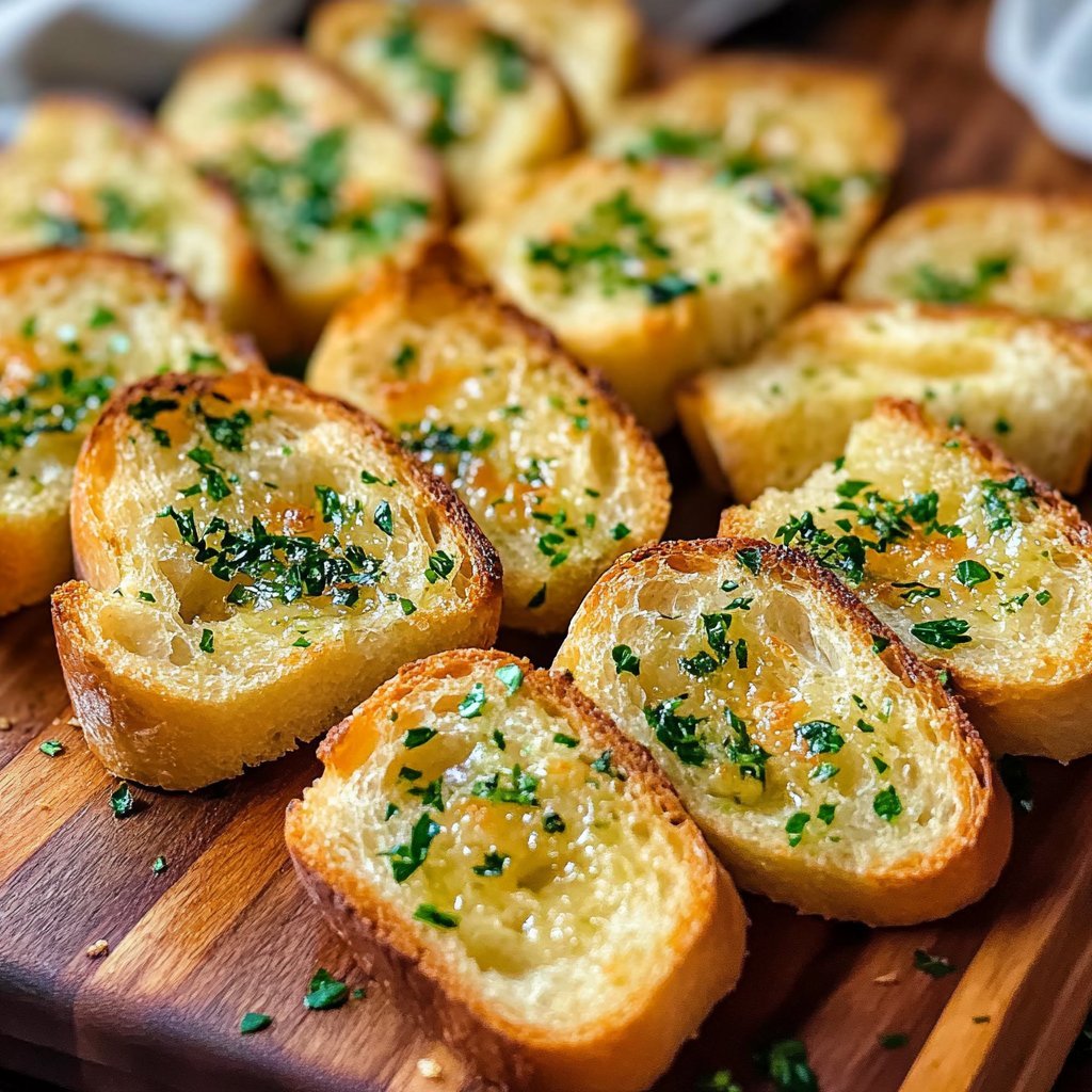 Easy Homemade Garlic Bread with Sliced Bread Recipe