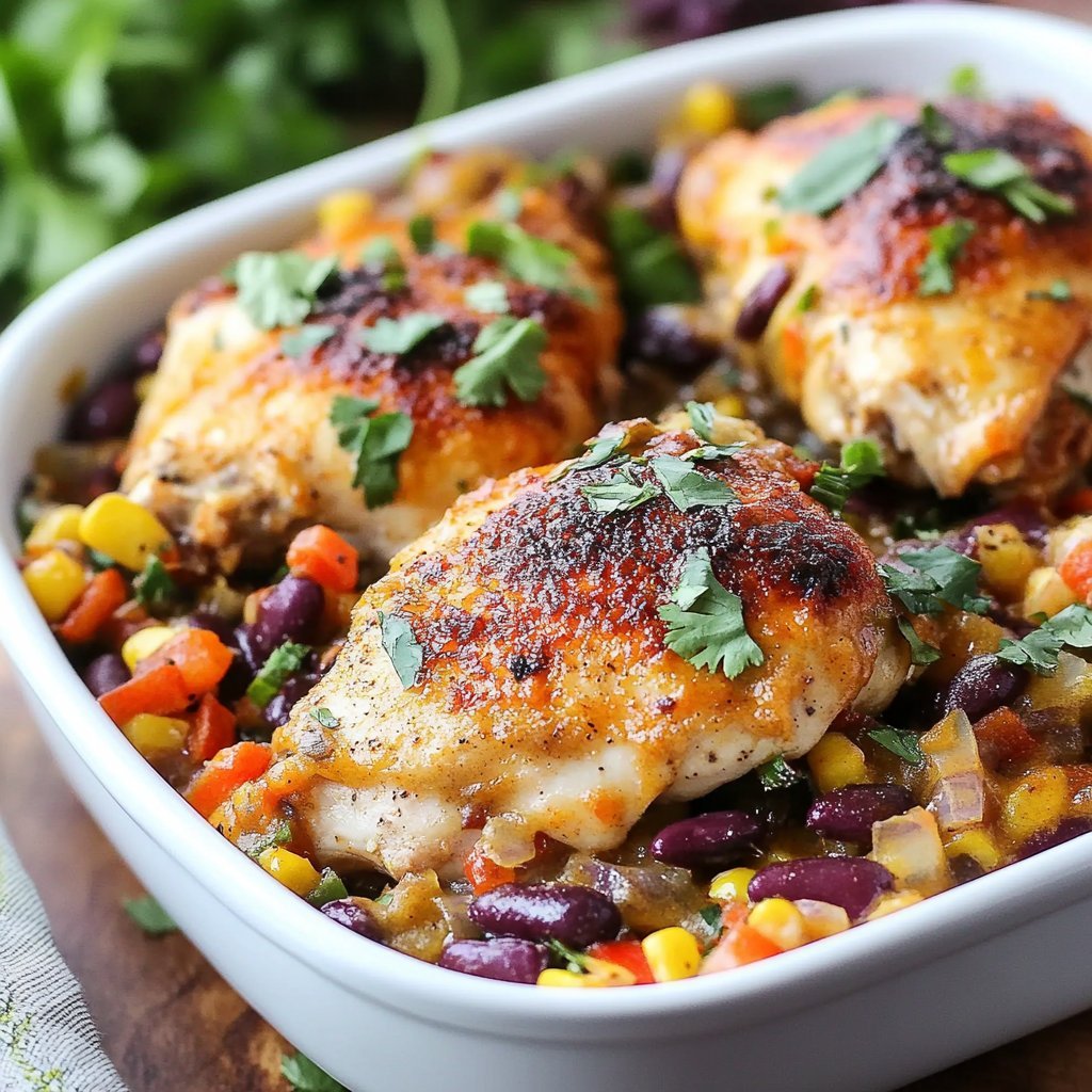 Baked Southwest Chicken Recipe: Flavorful and Easy