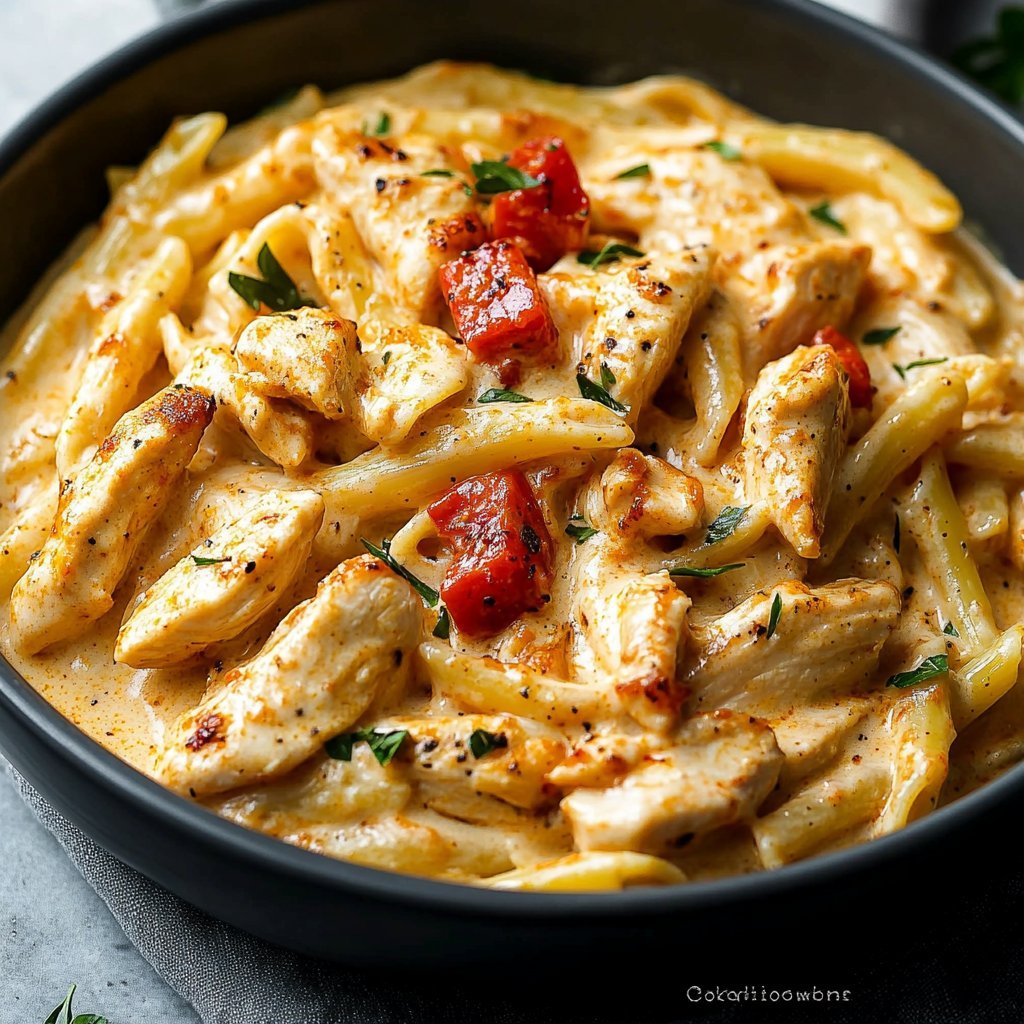 Creamy Cajun Chicken Pasta