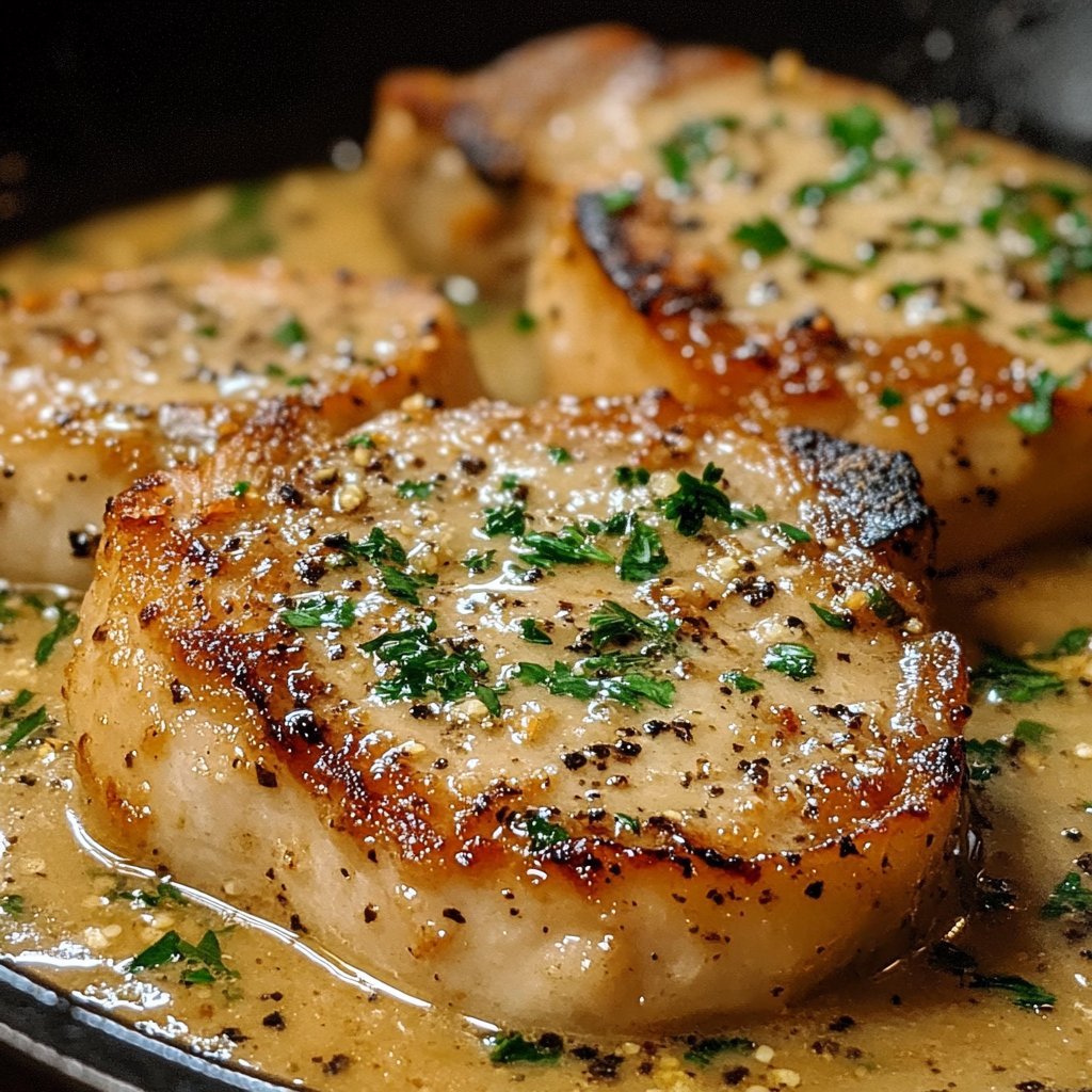 Garlic Parmesan Pork Chops