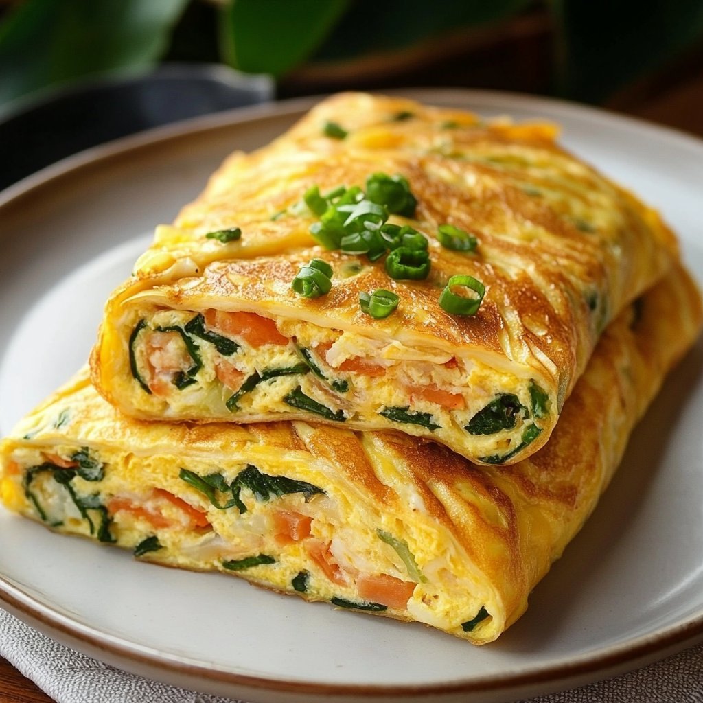 Gyeran Mari Korean Rolled Omelette