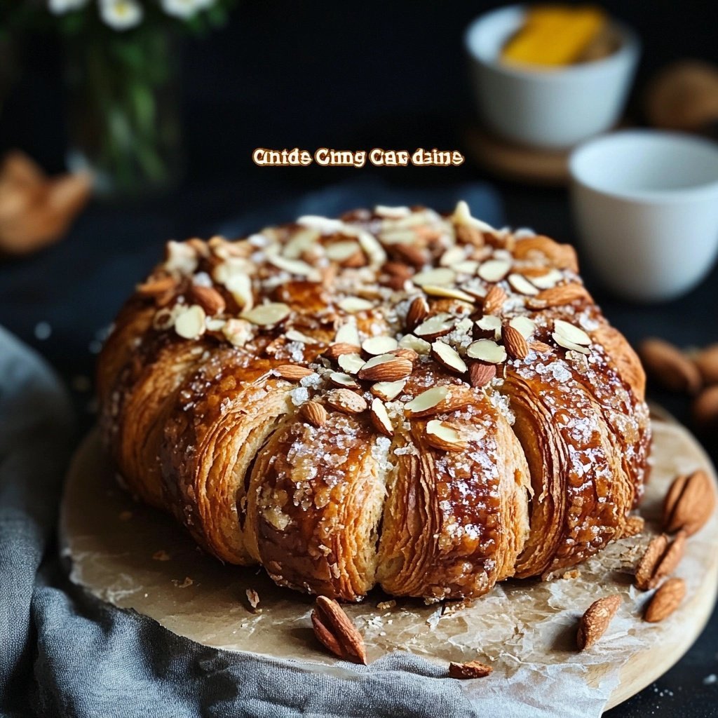 Giant Gingerbread Almond Croissant Recipe