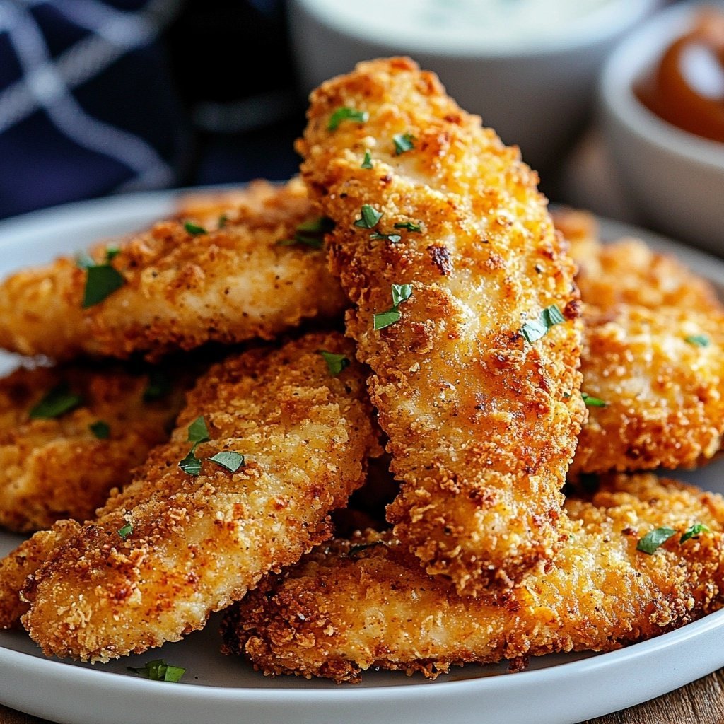 Crispy Homemade Baked Chicken Tenders: Easy Recipe