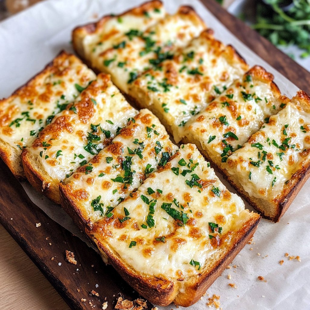 Cheesy Garlic Bread Recipe: Delicious & Easy to Make