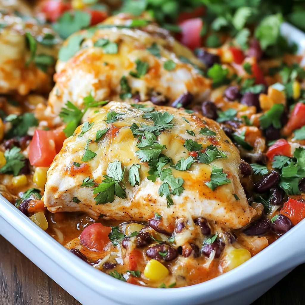 Baked Southwest Chicken Recipe: Flavorful and Easy