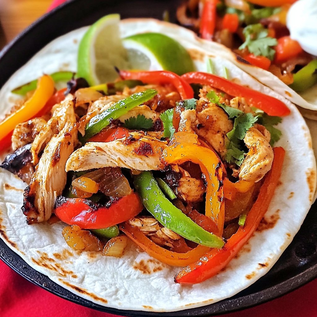 Chicken Fajitas